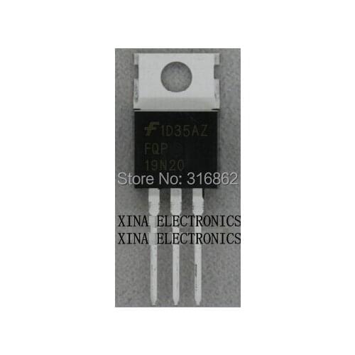 FQP19N20 FQP 19N20 19A 200V TO-220 ROHS ORIGINAL 10PCS/lot Free Shipping Electronics composition kit