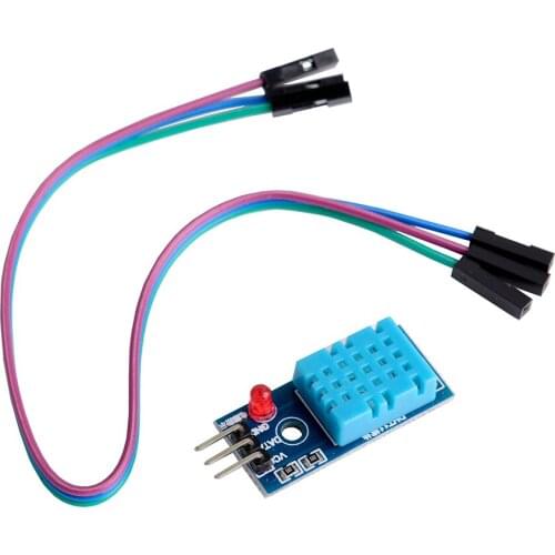 DHT11 Temperature Relative Humidity Sensor Module with Cable for Arduino Diy Kit FZ0564B