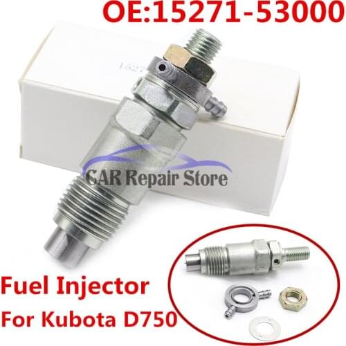 New Diesel Fuel Injector For Kubota D750 D850 D950 V1100 D1302 D1402 V1702 V1902 Engine OEM 15261-53020 15271-53000