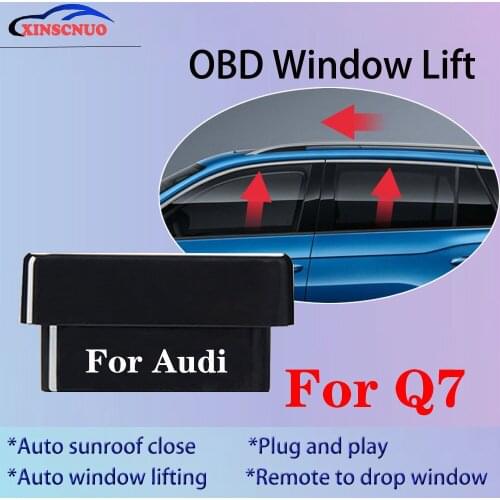OBD Auto Car Window Closer For Audi Q7 2016+ Vehicle Glass Door Sunroof Opening Closing Module System