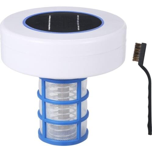 Solar Power Swimming Pool Purifier Solar Pool-Ionizer Swimming Pool Water Algae Inhibition Chlorine-Free Water Processor