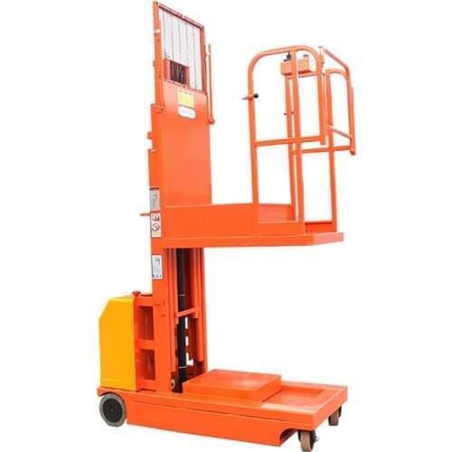 Qiyun EXW Price 300kg 4.5m Battery Warehouse Picking up Machine Self Propelled Electric Order Picker for sale OEM ODM