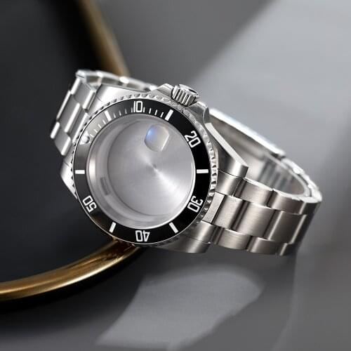 20mm Brush Stainless Steel Oyster Watch Bracelet Band Strap fit for Rolex watch