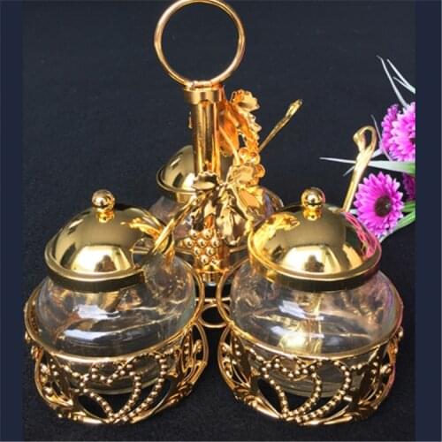 Seasoning cup wholesale three seasoning cups three glass seasoning cups