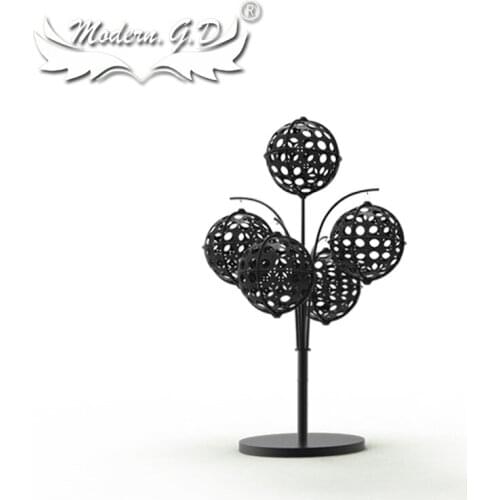 Sphere of flower-Five balls and Landscape gardening greening plants