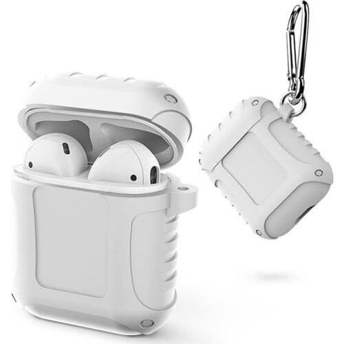 Silicone Wireless Bluetooth-compatible Headphones Charging Protective Case for AirPods Earbuds Earphone Accessories