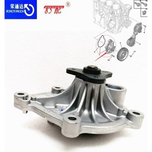 Water pump 1201H8/9801573380 For Peugeot 207/308/2008/RCZ/508 For Citroen BERLINGO/C3/C4/C5/DS mechanical water pump