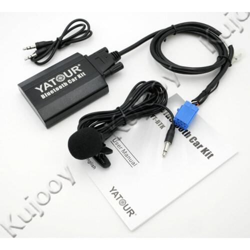 Yatour BTK Bluetooth Car Kit Digital Music CD Changer 8Pin Switch Connector For Fiat Alfa Romeo Lancia Blaupunkt Radios
