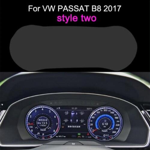 Car Styling Dashboard Protective Film Instrument Panel Screen Protector For vw Passat B8 CC Sagitar Car Stickers Accessories