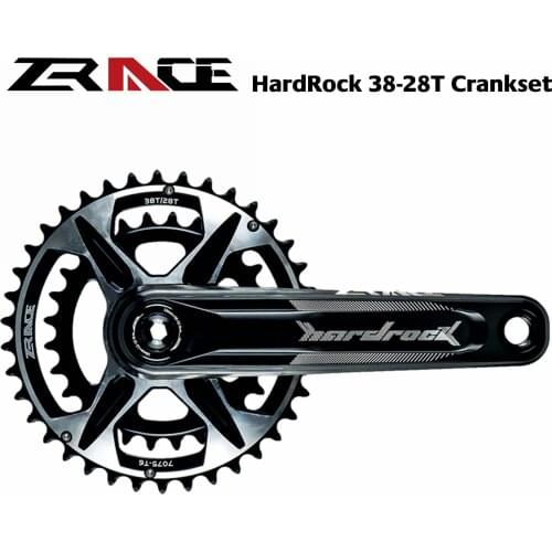 ZRACE HARDROCK 2 x 10 11 12 Speed Boost Crankset Eagle Tooth for MTB XC/TR/DH/FR 170 / 175mm,38-28T, BB68/73 Chainset