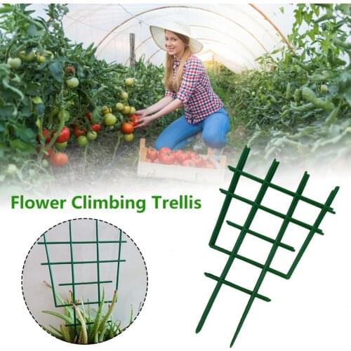 12PCS/6PCS/2PCS Plant Trellis Garden Plant Support Climbing Trellis Plastic Flower Plant Climb Support Gardening Tools Wholesale