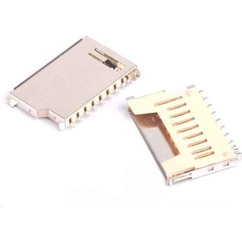 20PCS SD Booth Memory Card Sets Socket SD Card Connector Short Type