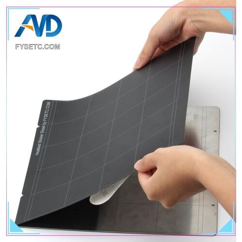 5pcs Prusa i3 MK3 MK52 Sheet Heat Bed Platform Orange 3D Printer Buildplate Sticker Sheet For Prusa i3 Mk3 Mk2.5 Heat Bed