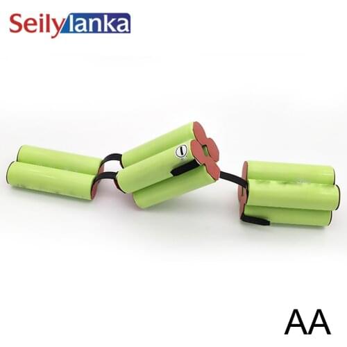 AA 2500mAh for Philips 12V battery pack FC6162 Handheld vacuum cleaner