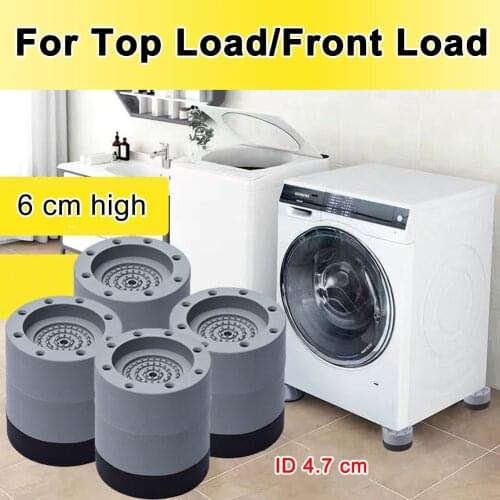 Anti Vibration Pads Universal Vibration Damper Shock Absorber Anti-slip Noise-reducing Foot Mat for Washing Machines bathroom