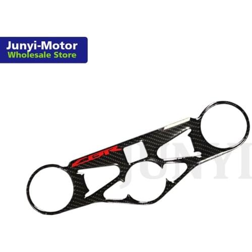 For CBR1000RR Motorcycle Sticker Carbon Fiber Pattern Top Triple Clamp Yoke Case For Honda CBR 1000RR 2008 2009 2010 2011 2012