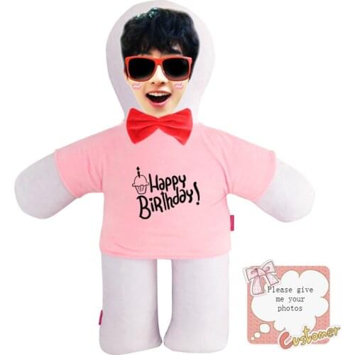 Photo custom cushion Real human pillows Christmas decorations diy gift Birthday Valentines Day Personality Gifts