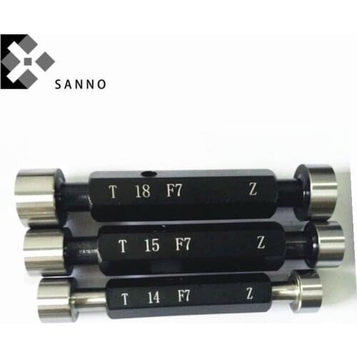 Smooth plug gauge G7 F7 S9 G8 H6 internal external slip gauge inspection tool customize lengthen GO NOGO gage