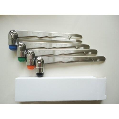 Multifunctional caliper percussion hammer Stainless steel buckle hammer neurology orthopedics test