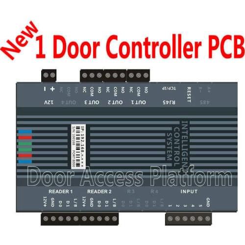 2020 Newest release One Door TCP/IP Controller Panel Control Board with Built-in Web Interface 1 Door Lock control PCB new box