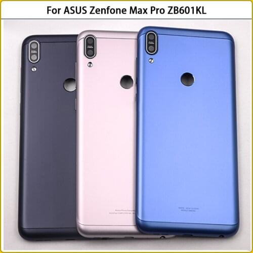 New ZB601KL Rear Housing Case For ASUS Zenfone Max Pro ZB601KL Battery Cover Back Door Rear Cover Replacement