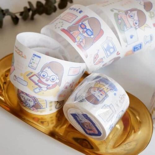 Lovely Little Thing Girl Washi Tape for Card Making Bullet Journal DIY Scrapbooking Decorative Sticker