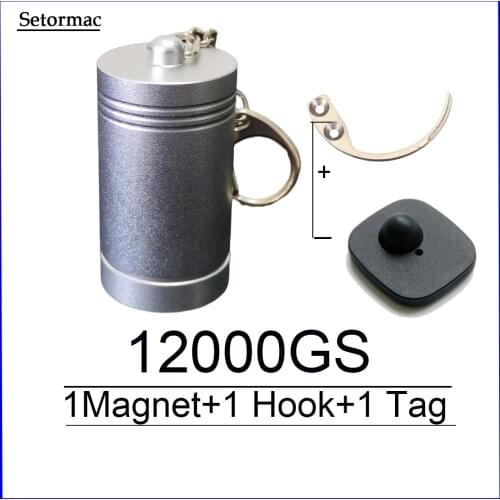 Portable EAS Magnetic Detacher Pocket Security Tag Remover 12000GS