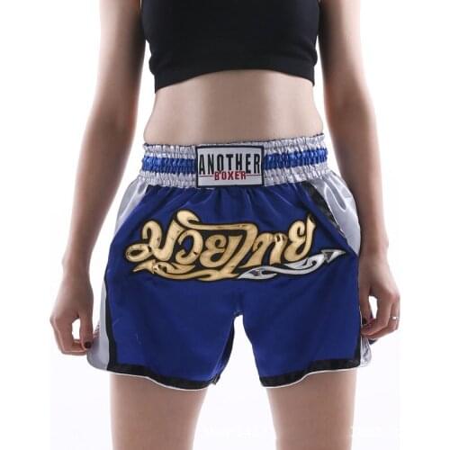 Women Men Mma Muay Thai Shorts Kids Bjj Kick Boxing Fight Grappling Trunks Boys Girls Sanda Training Combat Fitness Boxer Pants