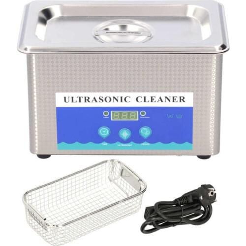 900ml Digital Ultrasonic Cleaner Jewelry Rings Glasses Parts Ultrasound Cleaning Machine Timming Ultra Sonic Cleaner
