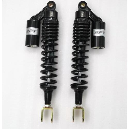 New 2pieces 16.5" 420MM 430MM Spring 8MM Motorcycle Shock Absorber Fork 30MM FOR Yamaha Kawasaki Honda BMW ATV black