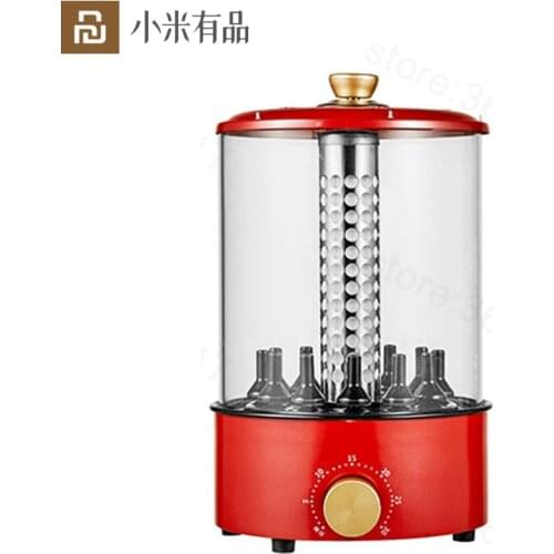 Youpin Indoor Electric BBQ Grill Rotatable Automatic Kebab Grill Machine Smokeless Oven Lamb Skewers Heating Stove