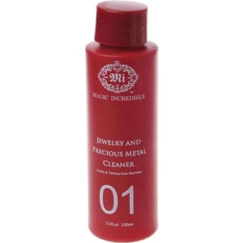 100ML Gem Jewelry Cleaner Anti-Tarnish Clean for Diamond Silver Gold Jewelry Making Craft Accessory