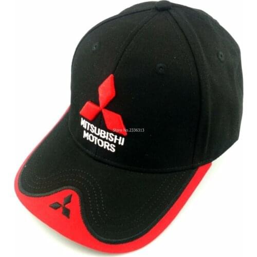 2 Colours New Mitsubishi baseball Cap Casquette Gorras Bone Hat Snapback Hip Hop Hat truck hats