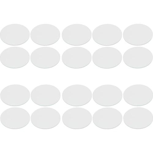 20pcs Single Dome Mineral Watch Glass Round Replacement Crystal 35.5mm-36mm