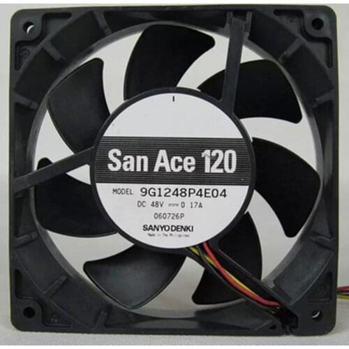 9G1248P4E04 12025 DC48V 0.17A 4-line PWM cooling fan 6 Month Warranty