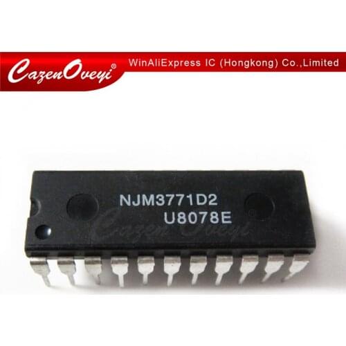 5pcs/lot NJM3771D2 NJM3771D NJM3771 DIP-22 In Stock