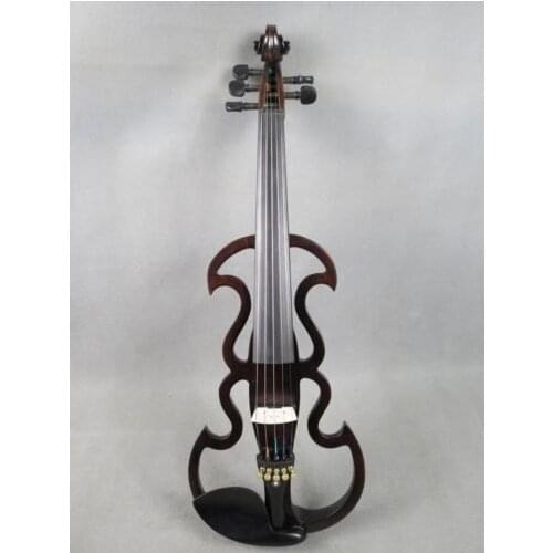 Hand made streamline model 5 strings electric violin 4/4 ,solid wood 5283