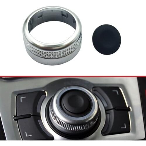 4F0919069A for Audi A6 C6 2009-2011 Automobile Multimedia Knob Cover Navigation Volume Knob Key Paddle 4F0 919 069A
