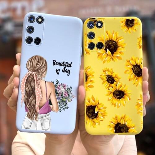 For OPPO A52 A72 A92 Case Silicone TPU Soft Phone Cases For OPPO A72 A52 A 72 52 92 OPPOA72 OppoA52 Cover Colorful Painted Coque
