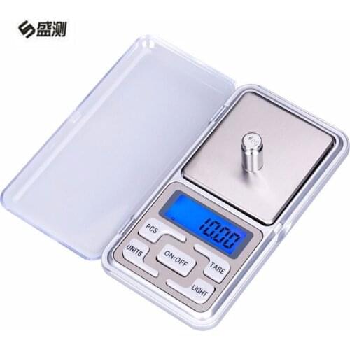 200g x 0.01g Mini Precision Digital Scales Pocket Case Gold Bijoux Sterling Silver Scale Jewelry Weight Electronic Scales D1026
