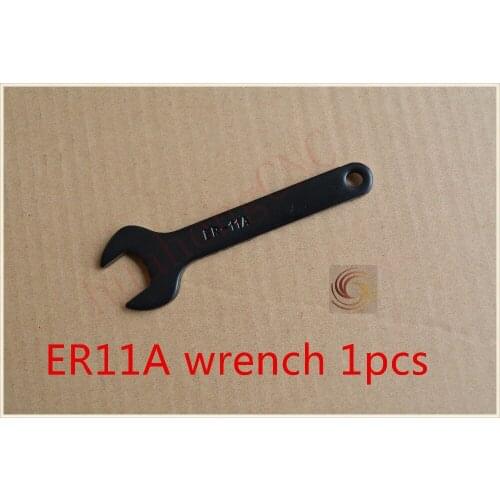 ER11A nut wrench carving machine spindle A type nut spanner extension rod wrench cnc part # ER11A wrench 1pcs