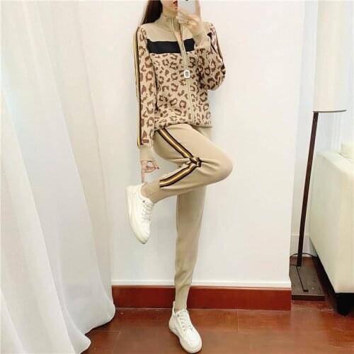 Two-piece Set 2020 Autumn and Winter New Temperament Suit Female Professional Goddess Fan Yangqi Casual Fashion Two-piece Suit