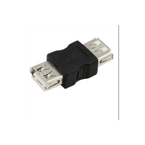 1PCS USB female to female connector USB line to extend to joint double female head conversion head USB connector