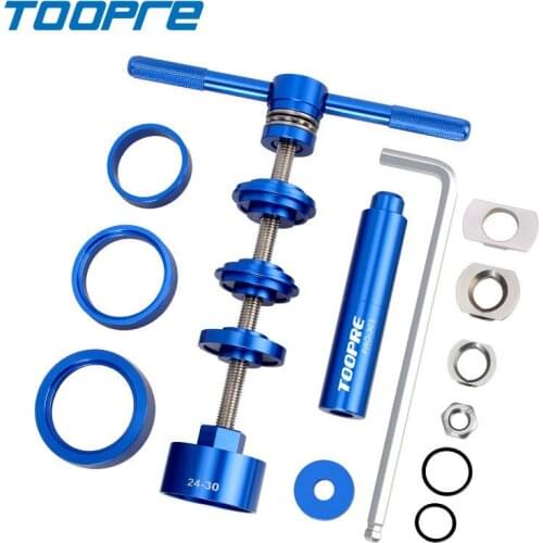 TOOPRE Bicycle Bottom Bracket Bearing Install Remove Tool MTB Road Bike BB Press Parts BB86/PF30/92/386 Universal Kit