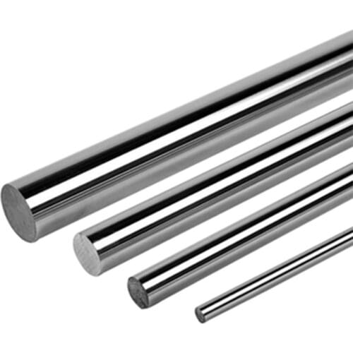 2pcs 6mm 8mm 10mm 12mm 16mm 8 400mm linear shaft 3d printer parts Cylinder Chrome Plated Liner Rods axis