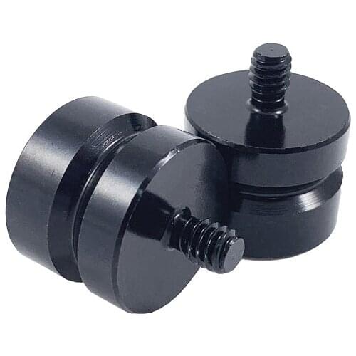 Mini Prism 1/4" Thread Adapter for Leica Trimble Topcon Sokkia South Total Stations Surveying 2PCS Adapter 20 mm