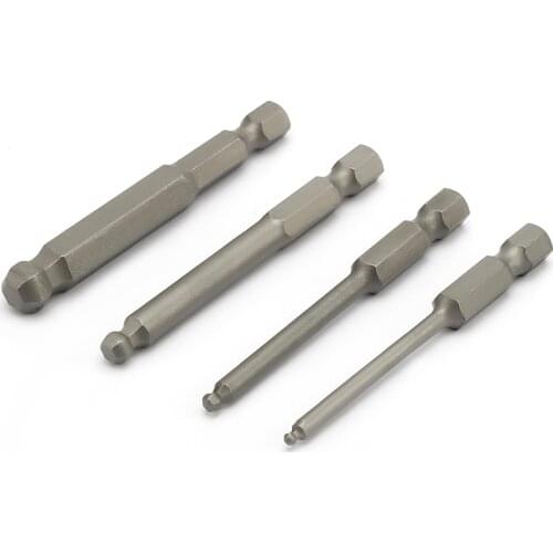 Noreturn 65mm Ball Head Hexagon Head for Electric Hand Drill Screwdriver Inside Hexagon Hand Gun Drill Head