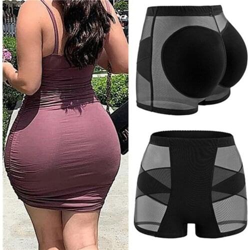 New Body Shapers Ladies Butt Lift Panties Tunny Control Padded Fake Ass Underwear Plus Size 3XL Female Breathable Shapewear