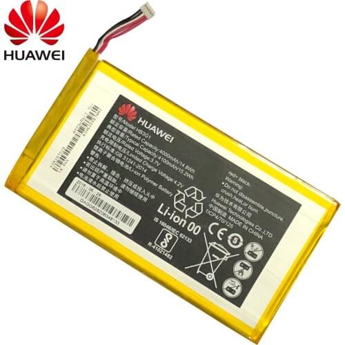 Original huawei HB3G1/HB3G1H Battery 4000mAh For Huawei Huawei MediaPad 7 Lite S7-301U 301W 302 303 701 931 Li-ion 4000mAh