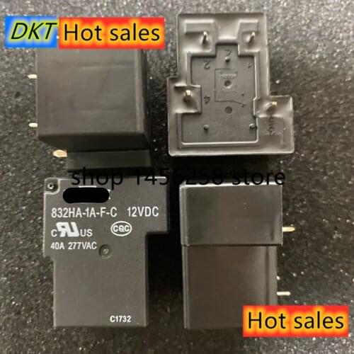 SONGCHUAN T90 RELAY 832HA-1A-F-C 12VDC 832HA-1A-F-C 24VDC 12V 24V 4PIN 40A T90 Brand new and original relay 277VAC
